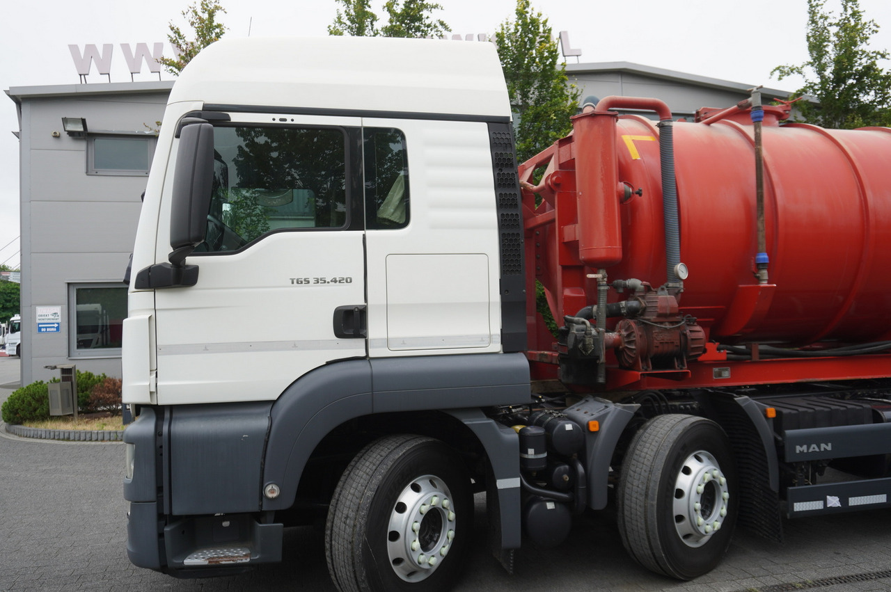 تأجير MAN TGS 35.420 8×2 / NEW septic barrel 13000 L / 3 steered axles MAN TGS 35.420 8×2 / NEW septic barrel 13000 L / 3 steered axles: صور 16