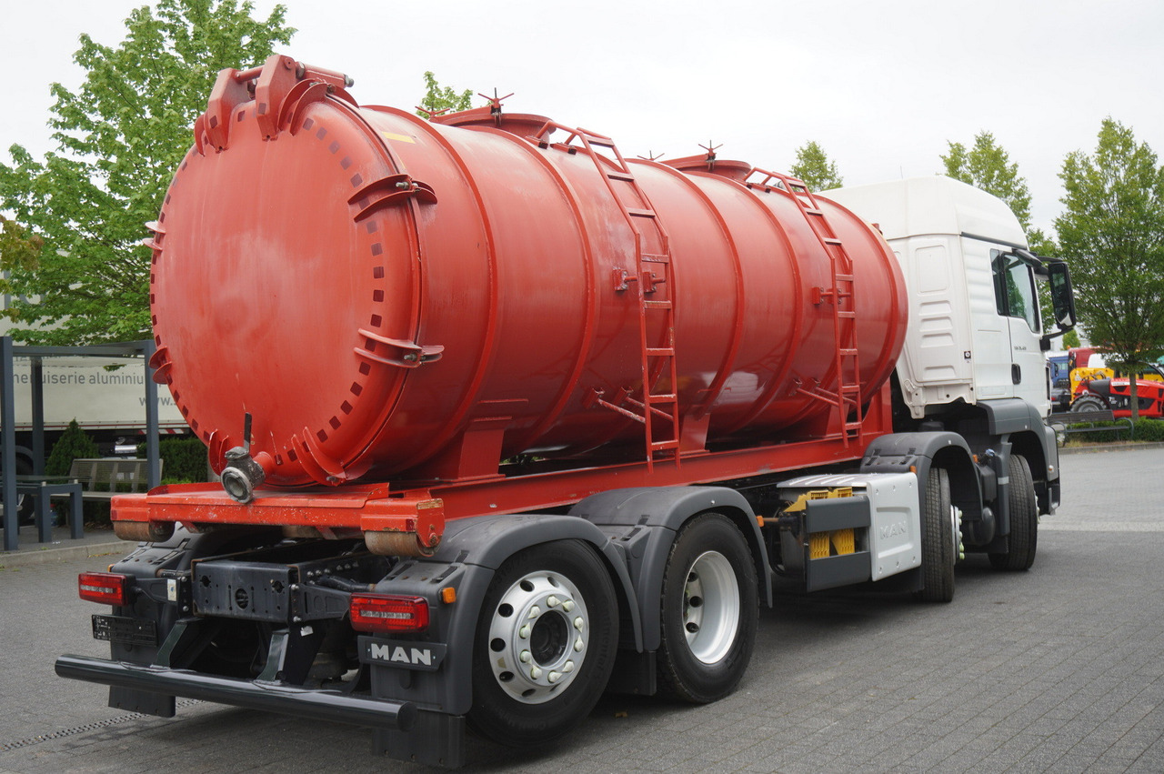 MAN TGS 35.420 8×2 / NEW septic barrel 13000 L / 3 steered axles - صهريج السماد السائل: صور 4 MAN TGS 35.420 8×2 / NEW septic barrel 13000 L / 3 steered axles - صهريج السماد السائل: صور 4