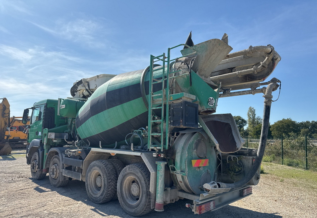 MAN TGS 35.480 8x4 Concrete Mixer Pump truck / Putzmeister M24-3 / 1600 MTH! - مضخة خرسانة: صور 4 MAN TGS 35.480 8x4 Concrete Mixer Pump truck / Putzmeister M24-3 / 1600 MTH! - مضخة خرسانة: صور 4