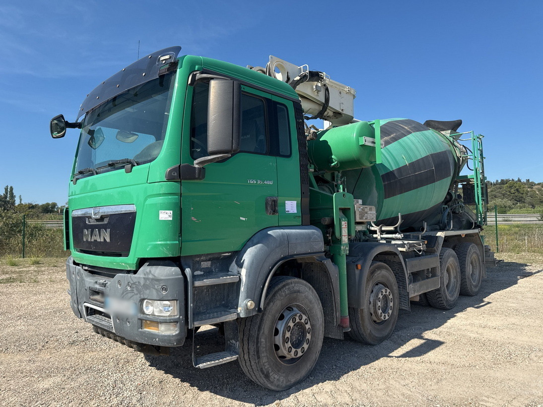 MAN TGS 35.480 8x4 Concrete Mixer Pump truck / Putzmeister M24-3 / 1600 MTH! - مضخة خرسانة: صور 2 MAN TGS 35.480 8x4 Concrete Mixer Pump truck / Putzmeister M24-3 / 1600 MTH! - مضخة خرسانة: صور 2
