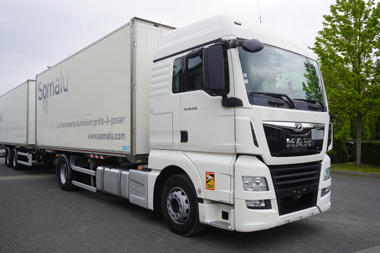 MAN TGX 18.430 / 18 EPAL box / Fruehauf 18 EPAL box trailer / 2021 - بصندوق مغلق شاحنة: صور 5 MAN TGX 18.430 / 18 EPAL box / Fruehauf 18 EPAL box trailer / 2021 - بصندوق مغلق شاحنة: صور 5