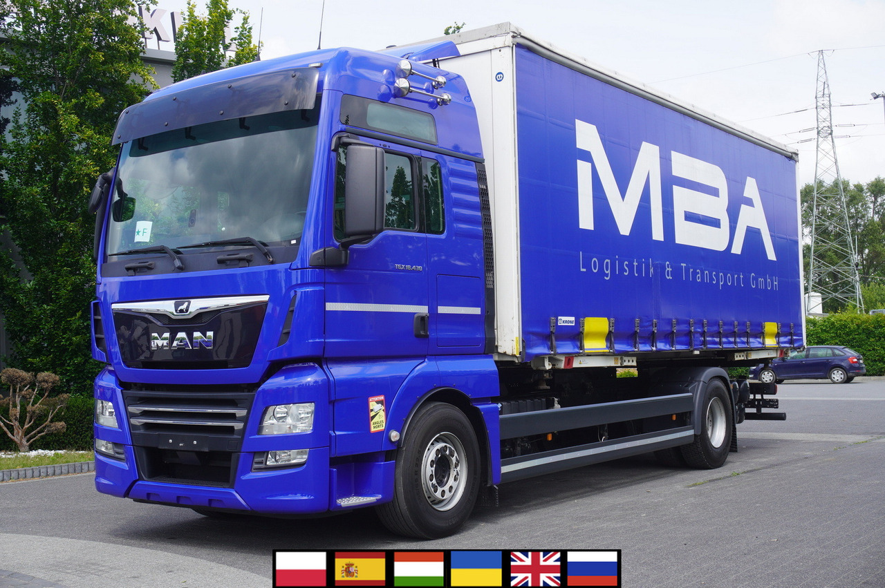 MAN TGX 18.430 / Curtainsider 19 EPAL / Sleeper cab / 2021 / 4 units - شاحنة ستارة: صور 1 MAN TGX 18.430 / Curtainsider 19 EPAL / Sleeper cab / 2021 / 4 units - شاحنة ستارة: صور 1