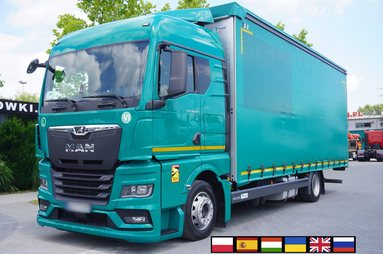 MAN TGX 18.470 / 2022 / Curtainsider 19 EPAL / Retarder / 15 units - شاحنة ستارة: صور 1 MAN TGX 18.470 / 2022 / Curtainsider 19 EPAL / Retarder / 15 units - شاحنة ستارة: صور 1