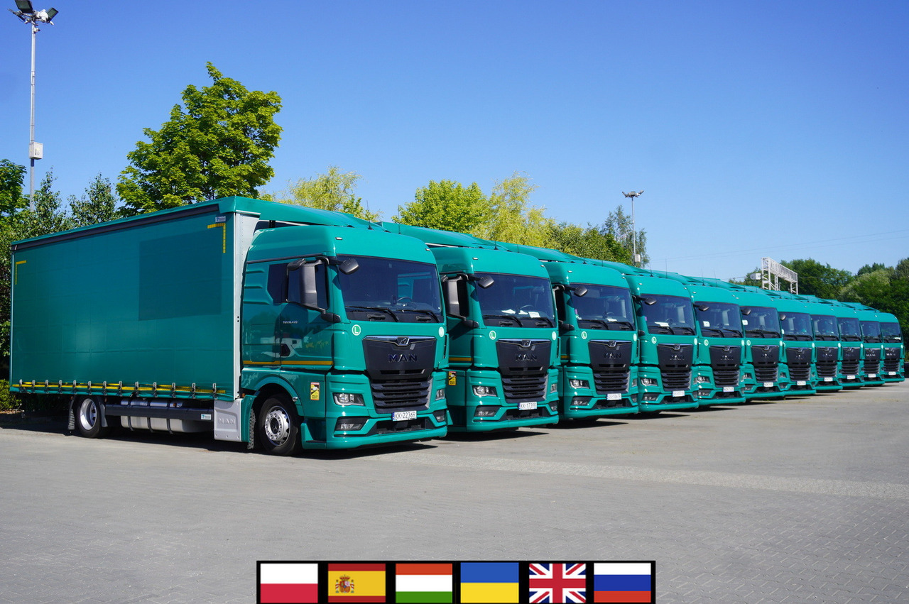 MAN TGX 18.470 / 2022 / Curtainsider 19 EPAL / Retarder / 15 units - شاحنة ستارة: صور 1 MAN TGX 18.470 / 2022 / Curtainsider 19 EPAL / Retarder / 15 units - شاحنة ستارة: صور 1