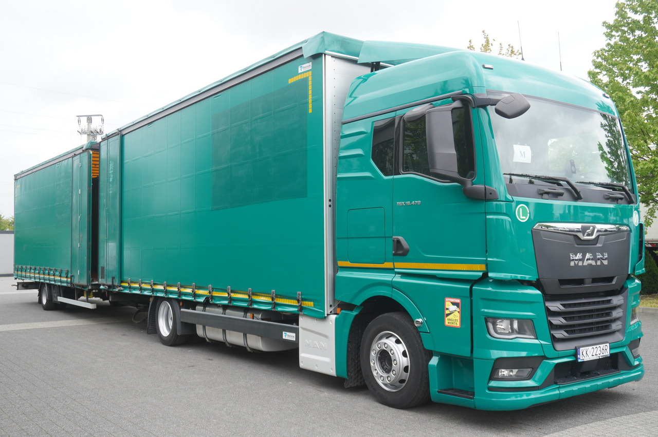MAN TGX 18.470 / Trailer 19 EPAL / Curtainsider 19 EPAL / 2022 / Retarder / 15 units - شاحنة ستارة: صور 2 MAN TGX 18.470 / Trailer 19 EPAL / Curtainsider 19 EPAL / 2022 / Retarder / 15 units - شاحنة ستارة: صور 2