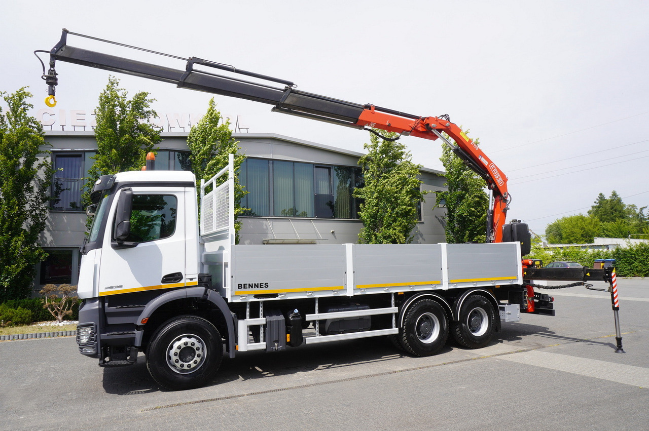 MERCEDES-BENZ AROCS 2636 Flatbed / HDS FASSI F175 7.7 T / 150,000 km - موبايل كرين: صور 4 MERCEDES-BENZ AROCS 2636 Flatbed / HDS FASSI F175 7.7 T / 150,000 km - موبايل كرين: صور 4