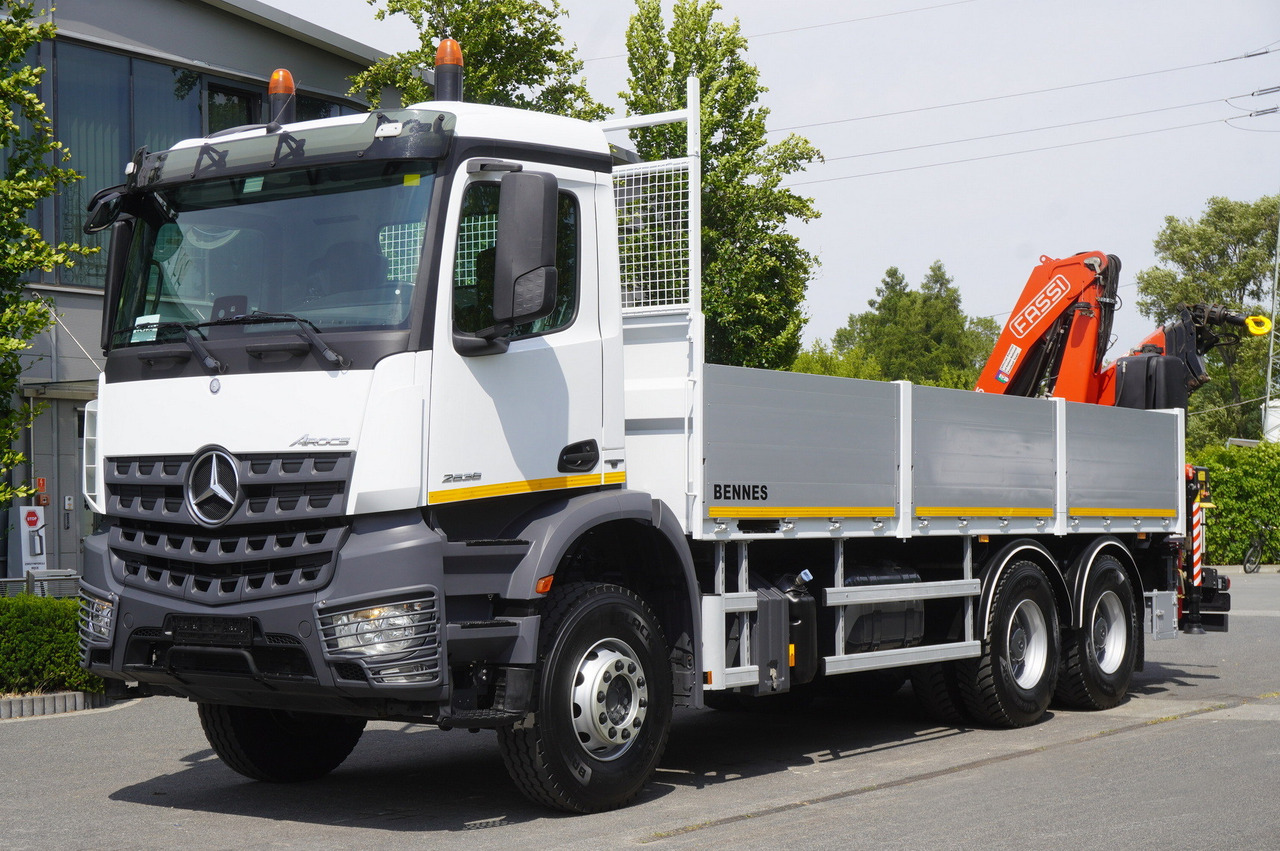 MERCEDES-BENZ AROCS 2636 Flatbed / HDS FASSI F175 7.7 T / 150,000 km - موبايل كرين: صور 3 MERCEDES-BENZ AROCS 2636 Flatbed / HDS FASSI F175 7.7 T / 150,000 km - موبايل كرين: صور 3