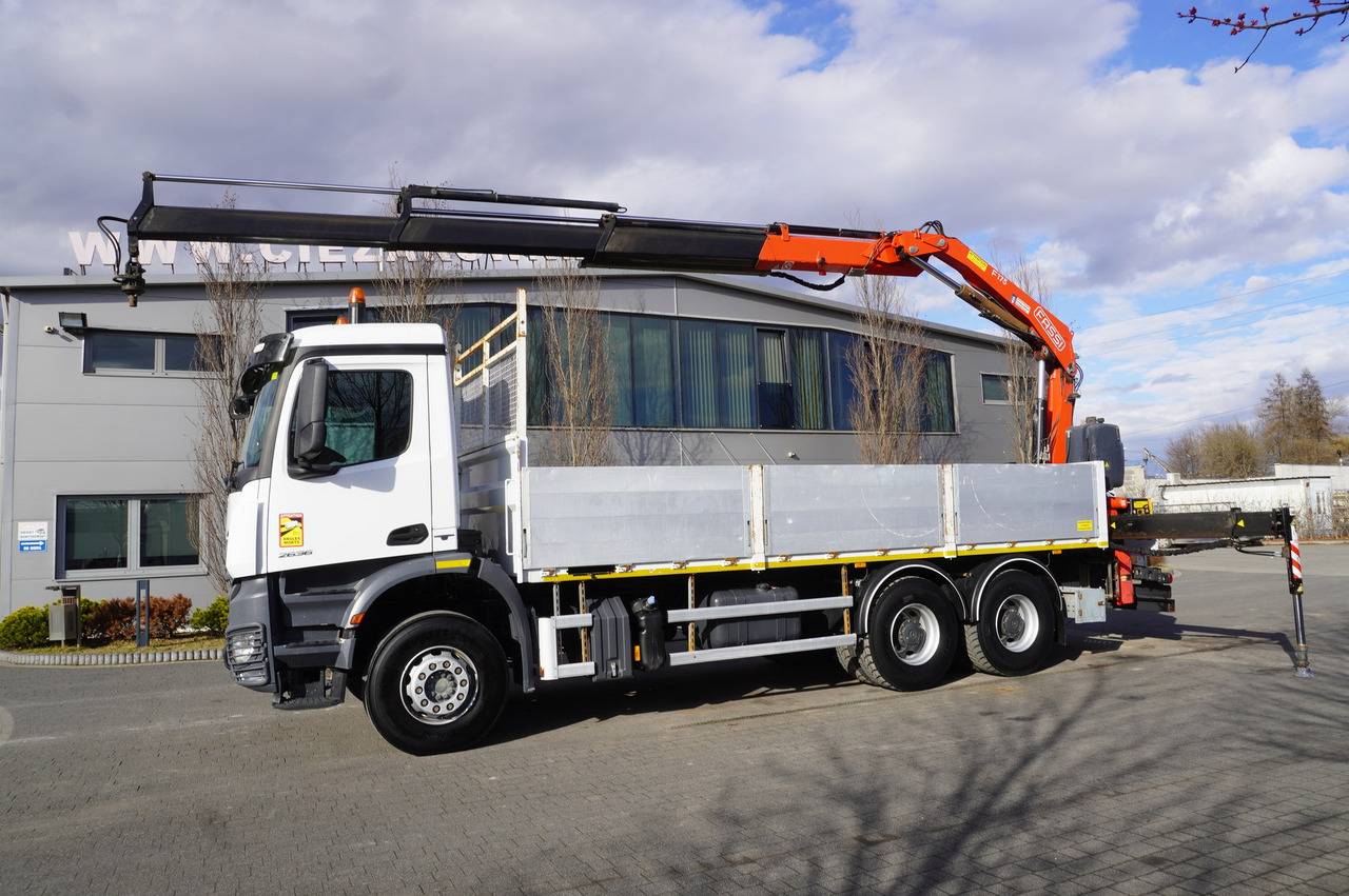 MERCEDES-BENZ AROCS 2636 Flatbed / HDS FASSI F175 7.7 T / 150,000 km - موبايل كرين: صور 4 MERCEDES-BENZ AROCS 2636 Flatbed / HDS FASSI F175 7.7 T / 150,000 km - موبايل كرين: صور 4