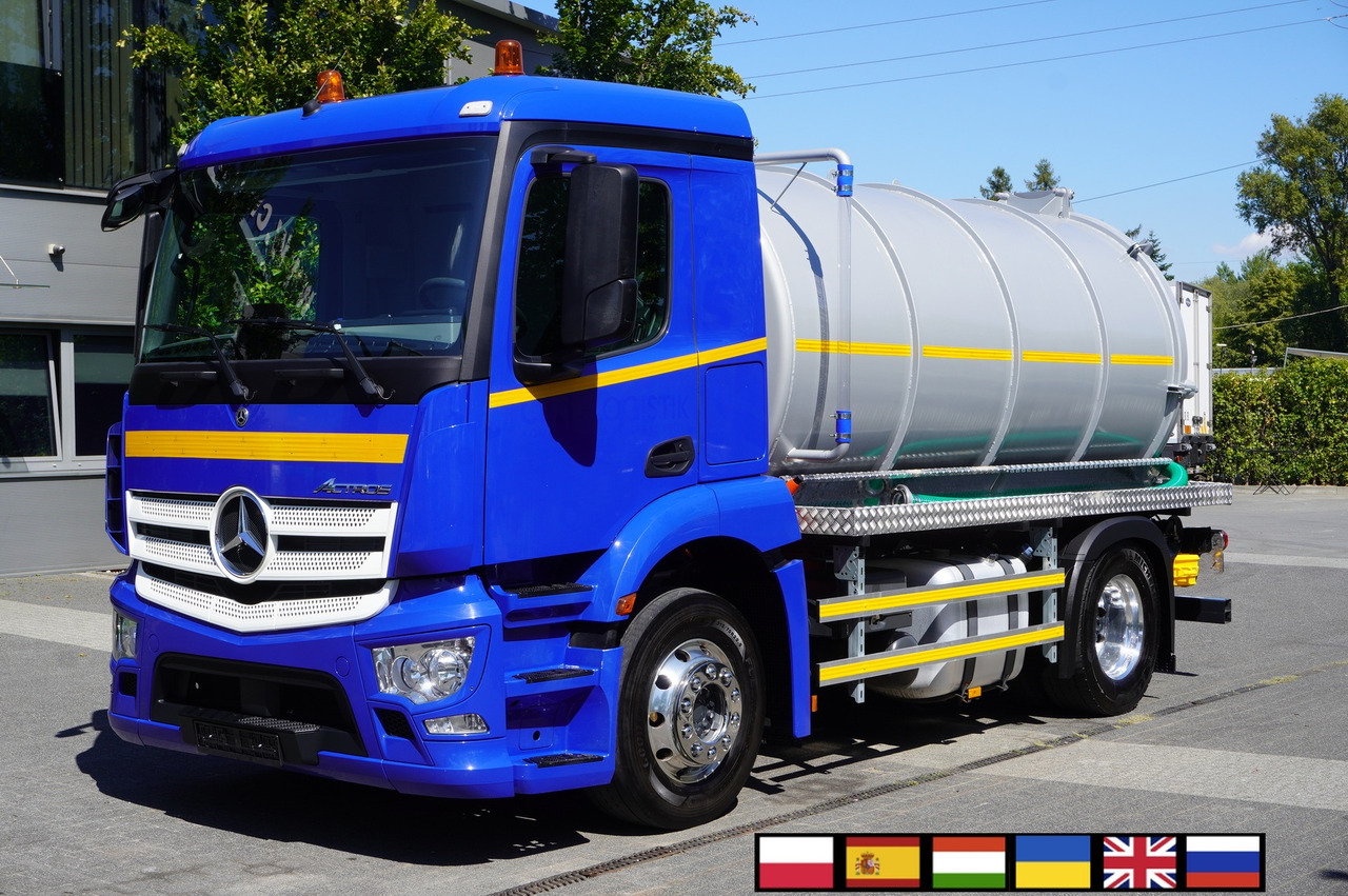 MERCEDES-BENZ Actros 18.35 LS / Body NEW septic tank (08/2025) 11000 l / 280000 kilometers! - صهريج السماد السائل: صور 1 MERCEDES-BENZ Actros 18.35 LS / Body NEW septic tank (08/2025) 11000 l / 280000 kilometers! - صهريج السماد السائل: صور 1