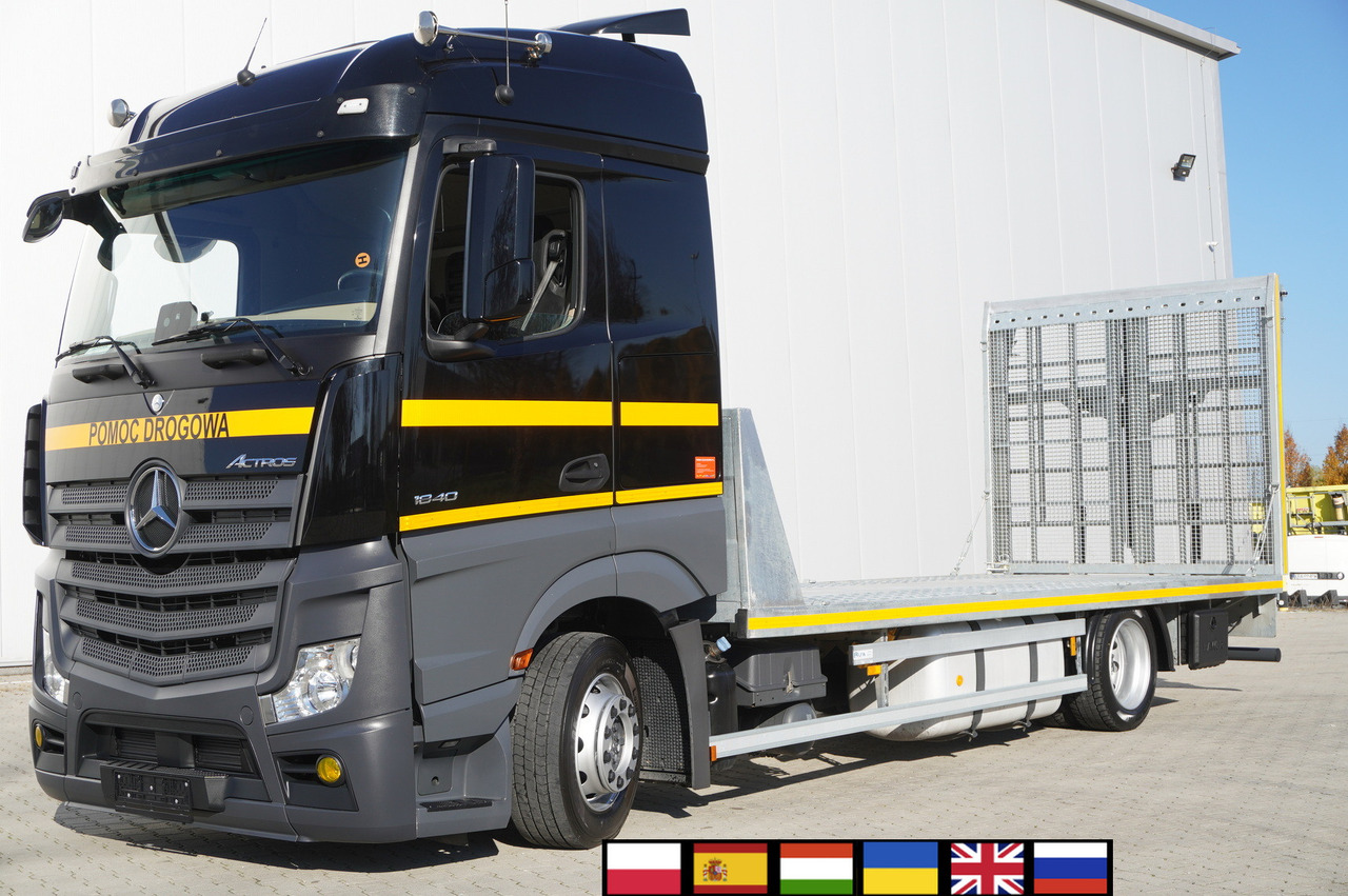 MERCEDES-BENZ Actros 1840 E6 4×2 / NEW Tow Truck platform 9.25 m / Lounge cabin - شاحنة نقل سيارات شاحنة: صور 1 MERCEDES-BENZ Actros 1840 E6 4×2 / NEW Tow Truck platform 9.25 m / Lounge cabin - شاحنة نقل سيارات شاحنة: صور 1