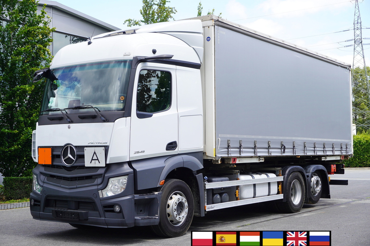 MERCEDES-BENZ Actros 2545 6×2 MP5 / ADR AT / Curtainsider 18 EPAL - شاحنة ستارة: صور 1 MERCEDES-BENZ Actros 2545 6×2 MP5 / ADR AT / Curtainsider 18 EPAL - شاحنة ستارة: صور 1