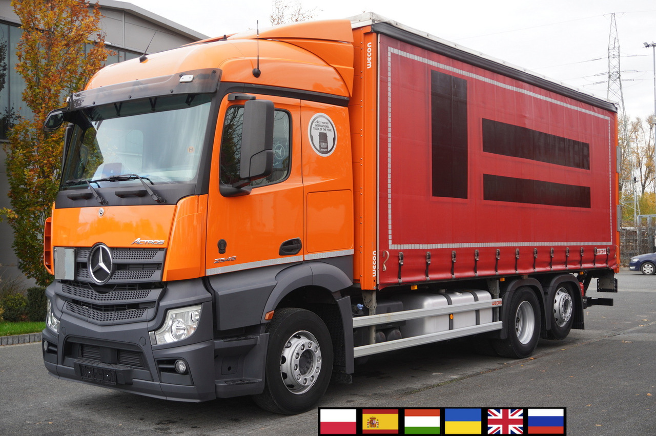 MERCEDES-BENZ Actros 2545 6×2 MP5 / FULL ADR / Curtainsider 17 EPAL - شاحنة ستارة: صور 1 MERCEDES-BENZ Actros 2545 6×2 MP5 / FULL ADR / Curtainsider 17 EPAL - شاحنة ستارة: صور 1
