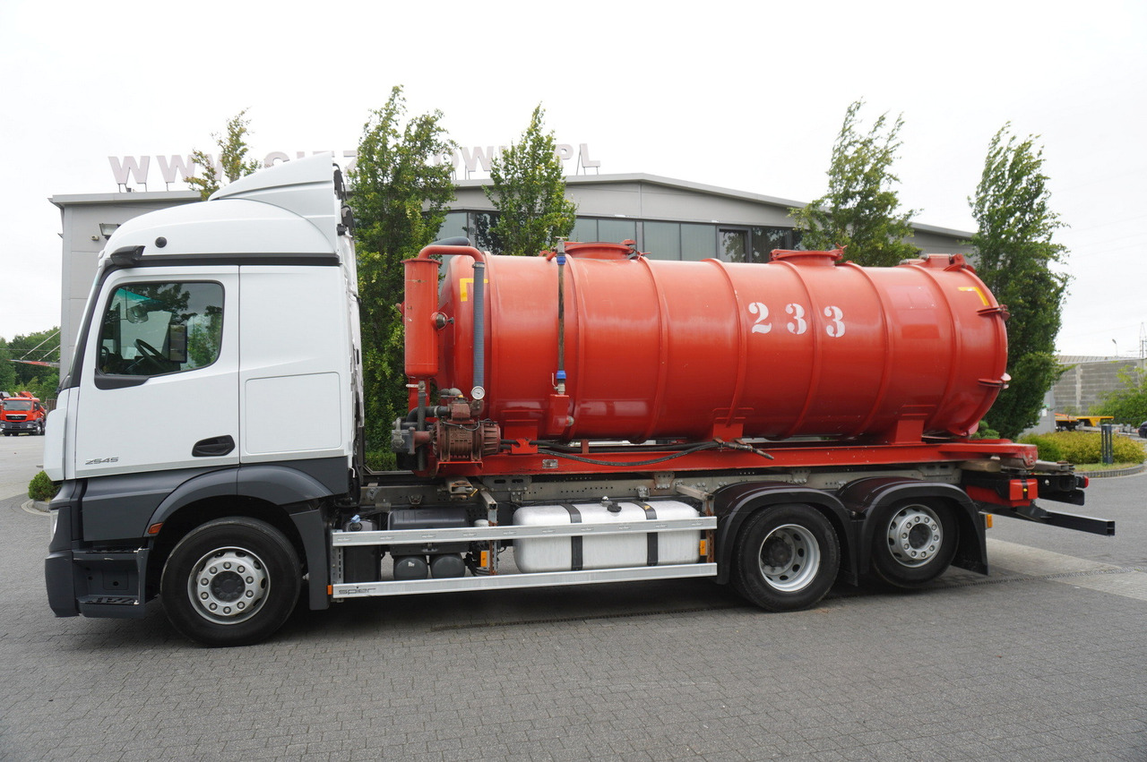 MERCEDES-BENZ Actros 2545 6 × 2 MP5 / NEW septic barrel 13000 L - شاحنة صهريج: صور 2 MERCEDES-BENZ Actros 2545 6 × 2 MP5 / NEW septic barrel 13000 L - شاحنة صهريج: صور 2