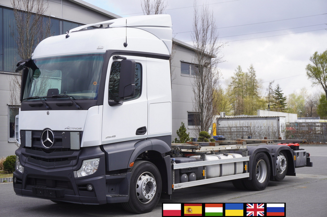 MERCEDES-BENZ Actros 2545 6x2 MP5 / Full ADR / BDF - شاحنات الحاويات/ جسم علوي قابل للتغيير شاحنة: صور 1 MERCEDES-BENZ Actros 2545 6x2 MP5 / Full ADR / BDF - شاحنات الحاويات/ جسم علوي قابل للتغيير شاحنة: صور 1