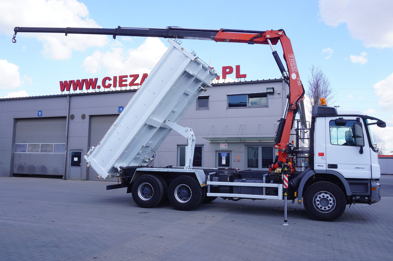 MERCEDES-BENZ Actros 2641 6×4 E5 / Crane / Dumper / 110000 km! - شاحنات مسطحة, شاحنة كرين: صور 3 MERCEDES-BENZ Actros 2641 6×4 E5 / Crane / Dumper / 110000 km! - شاحنات مسطحة, شاحنة كرين: صور 3
