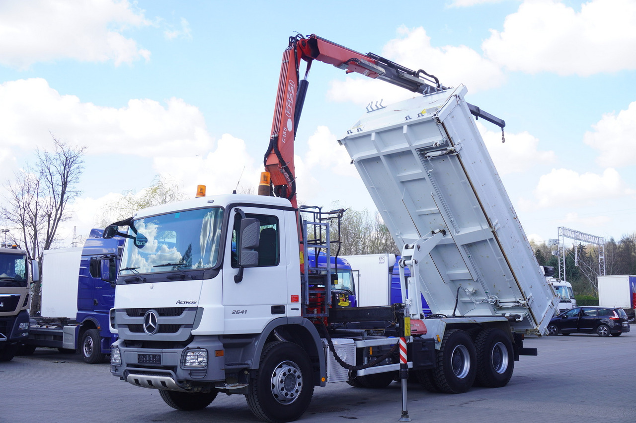 MERCEDES-BENZ Actros 2641 6×4 E5 / Crane / Dumper / 110000 km! - شاحنات مسطحة, شاحنة كرين: صور 2 MERCEDES-BENZ Actros 2641 6×4 E5 / Crane / Dumper / 110000 km! - شاحنات مسطحة, شاحنة كرين: صور 2