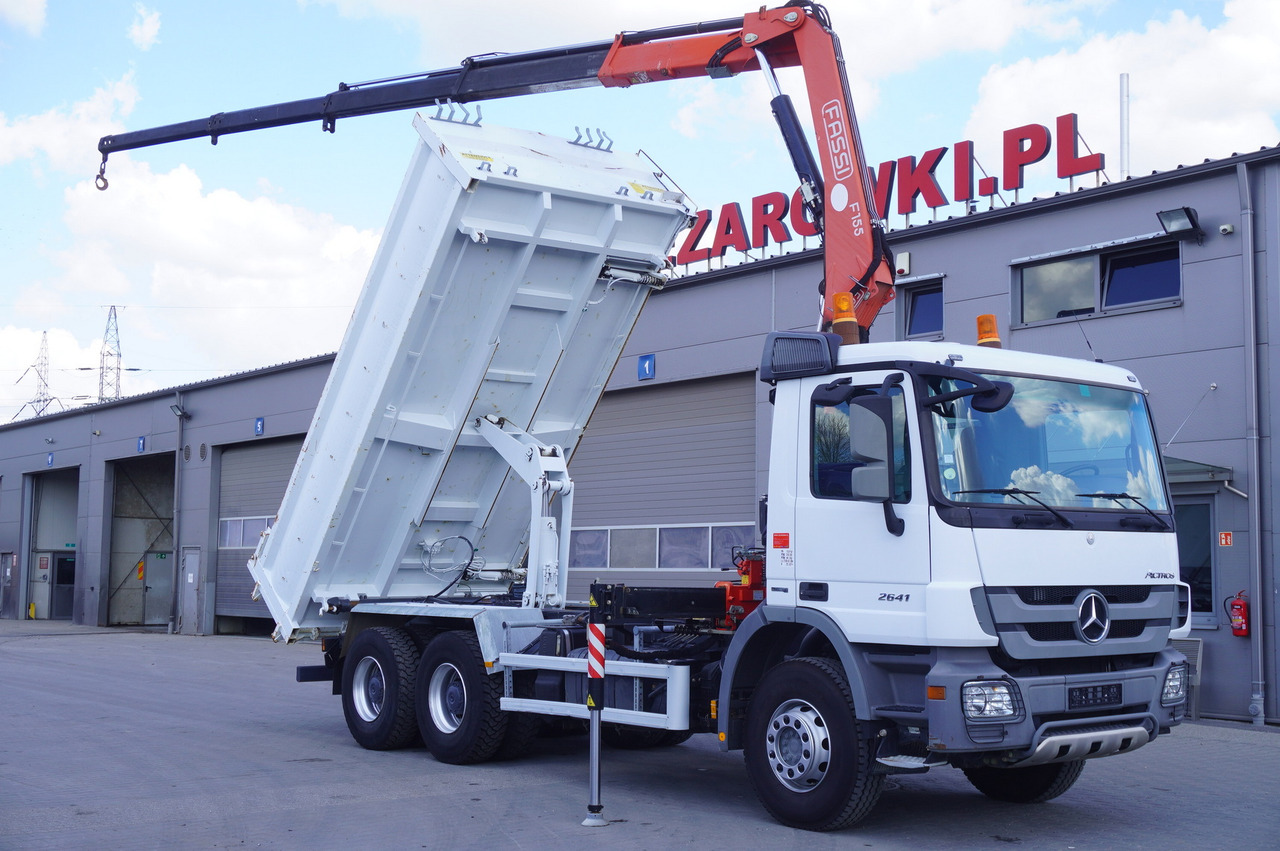 MERCEDES-BENZ Actros 2641 6×4 E5 / Crane / Dumper / 110000 km! - موبايل كرين: صور 1 MERCEDES-BENZ Actros 2641 6×4 E5 / Crane / Dumper / 110000 km! - موبايل كرين: صور 1