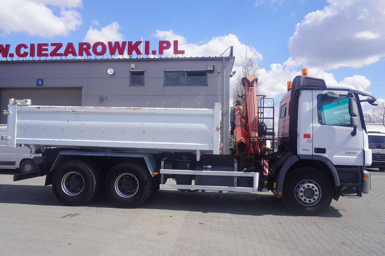 تأجير MERCEDES-BENZ Actros 2641 6×4 E5 / Crane / Dumper / 110000 km! MERCEDES-BENZ Actros 2641 6×4 E5 / Crane / Dumper / 110000 km!: صور 11