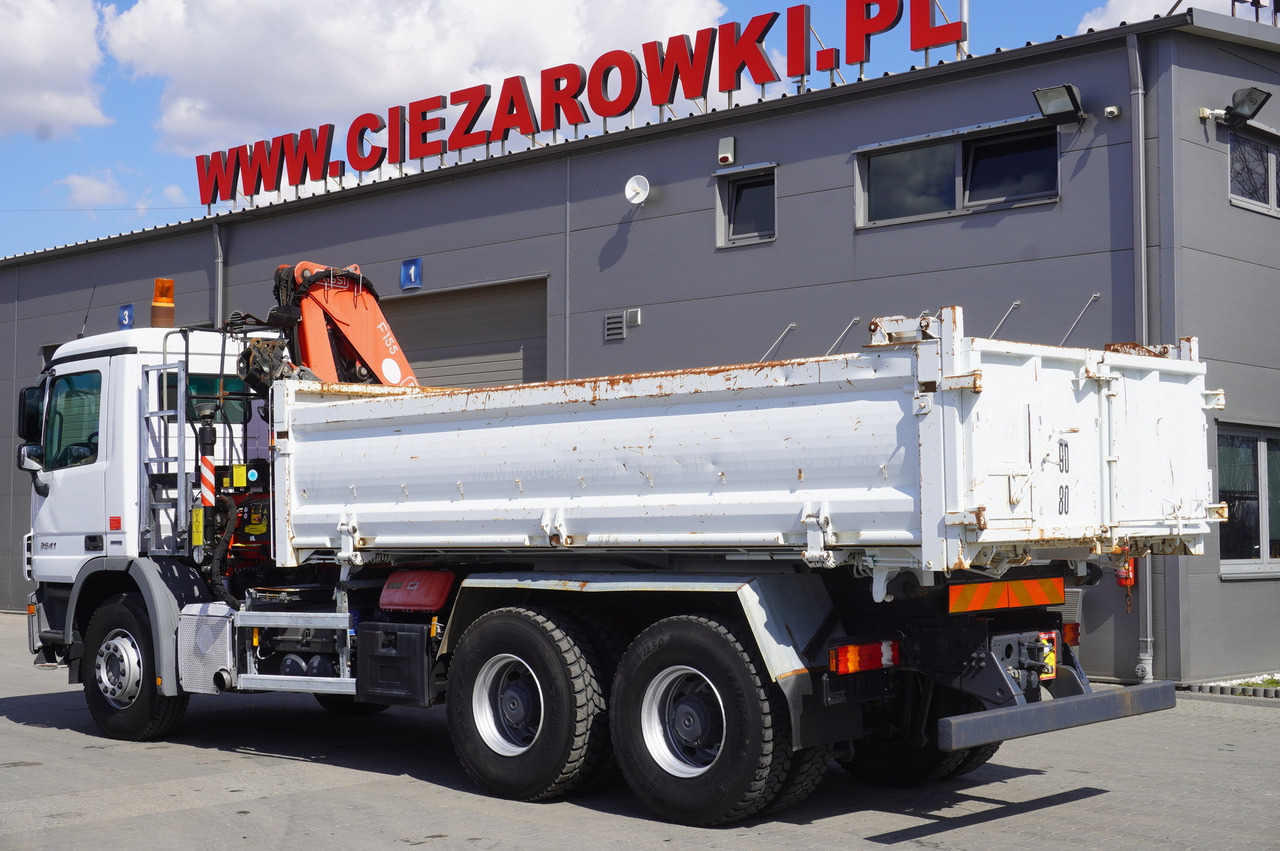 تأجير MERCEDES-BENZ Actros 2641 6×4 E5 / Crane / Dumper / 110000 km! MERCEDES-BENZ Actros 2641 6×4 E5 / Crane / Dumper / 110000 km!: صور 9