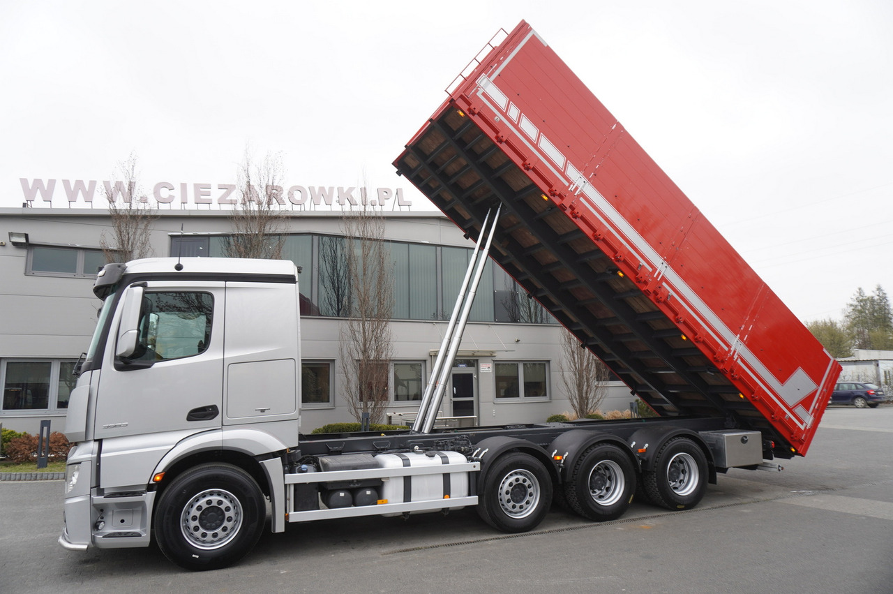 MERCEDES-BENZ Actros 3563 8x4 / Tipper for grain 20 t load capacity - شاحنات مسطحة: صور 4 MERCEDES-BENZ Actros 3563 8x4 / Tipper for grain 20 t load capacity - شاحنات مسطحة: صور 4