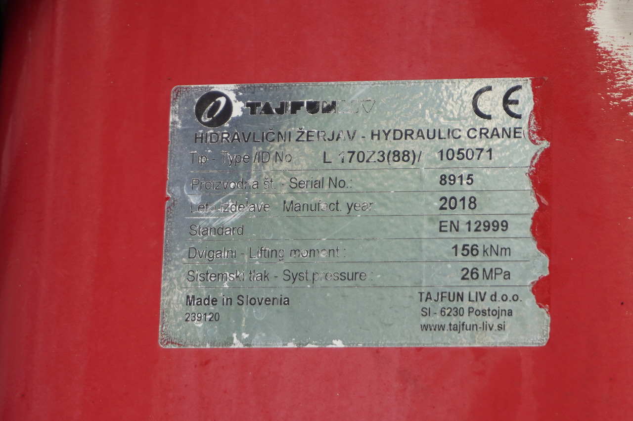 شاحنة القمامة MERCEDES-BENZ Antos 3240 8x2 / Tajfun 5T crane / Farid Industries garbage truck/ 3 steered axles: صور 24 شاحنة القمامة MERCEDES-BENZ Antos 3240 8x2 / Tajfun 5T crane / Farid Industries garbage truck/ 3 steered axles: صور 24