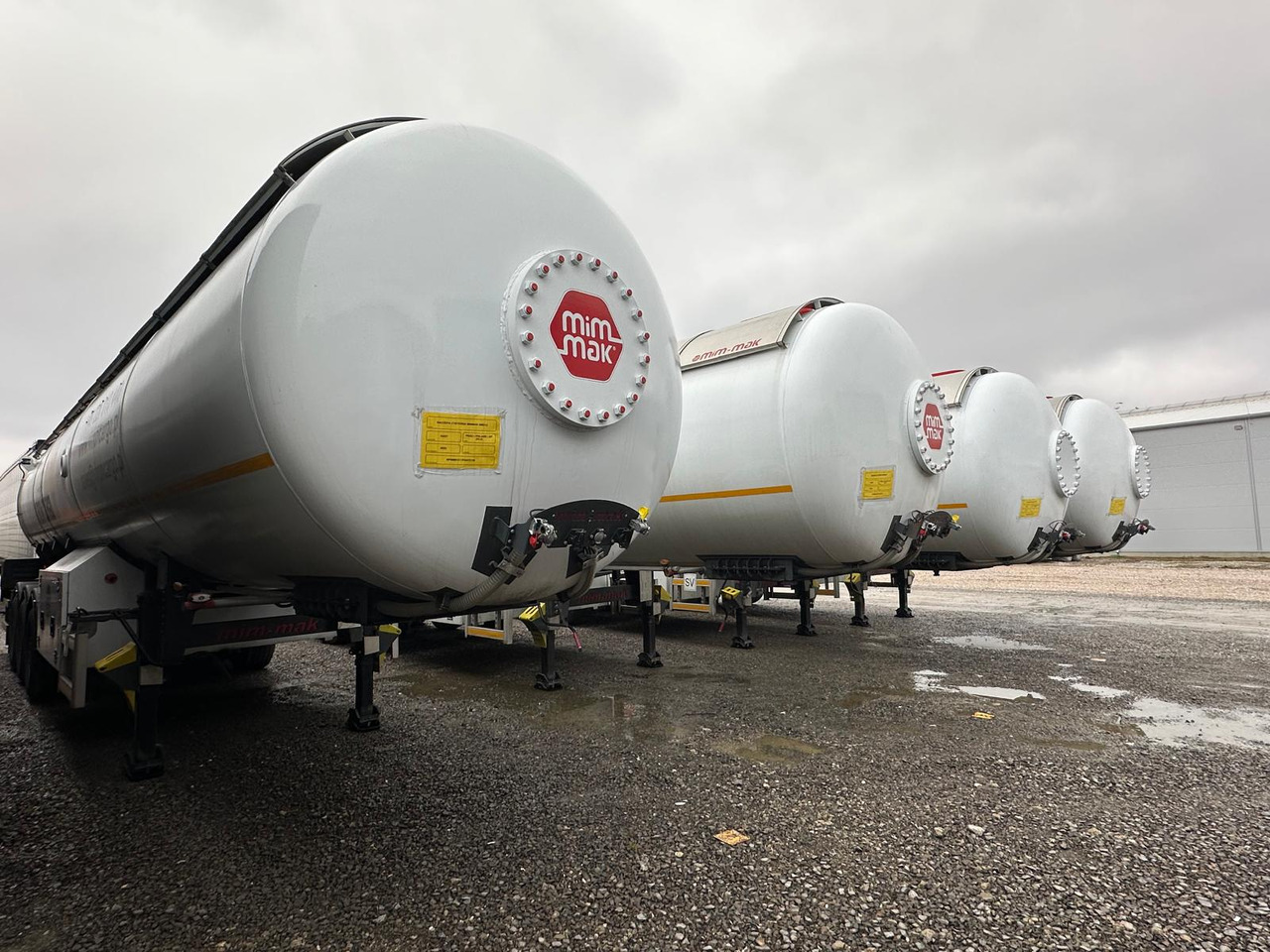 MIMMAK Gas tank semi-trailer MM312 / 2024 / 4 units - نصف مقطورة صهريج: صور 3 MIMMAK Gas tank semi-trailer MM312 / 2024 / 4 units - نصف مقطورة صهريج: صور 3