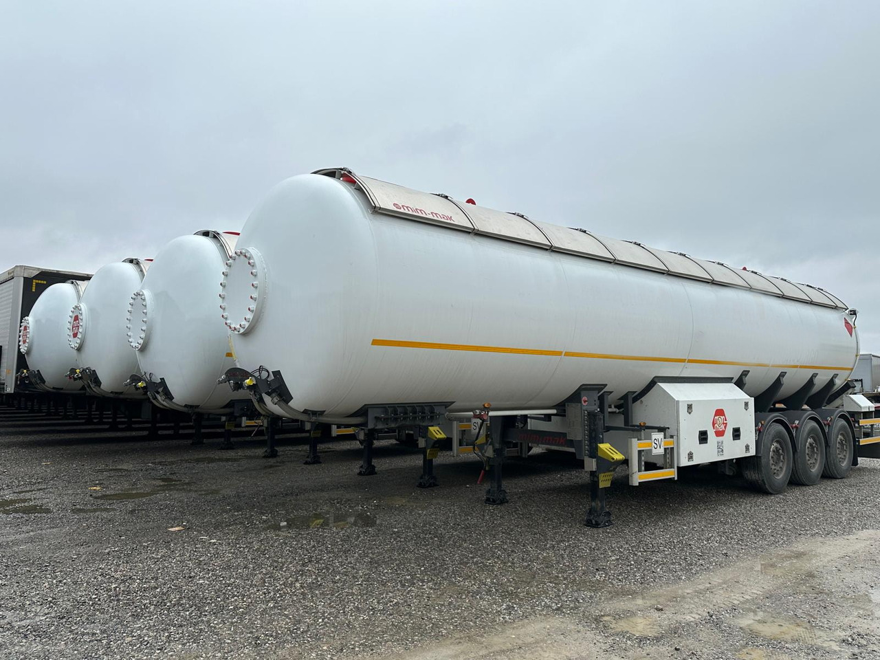 MIMMAK Gas tank semi-trailer MM312 / 2024 / 4 units - نصف مقطورة صهريج: صور 2 MIMMAK Gas tank semi-trailer MM312 / 2024 / 4 units - نصف مقطورة صهريج: صور 2