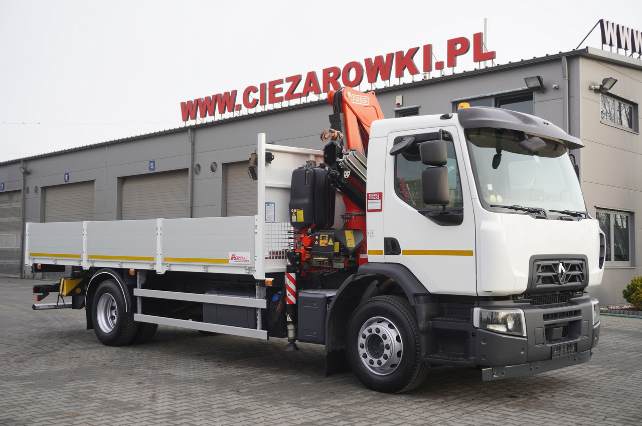 RENAULT C280 DTI 8 / FASSI crane 5.6 T / range 8 m / Flatbed 15 EPAL - شاحنات مسطحة, شاحنة كرين: صور 2 RENAULT C280 DTI 8 / FASSI crane 5.6 T / range 8 m / Flatbed 15 EPAL - شاحنات مسطحة, شاحنة كرين: صور 2