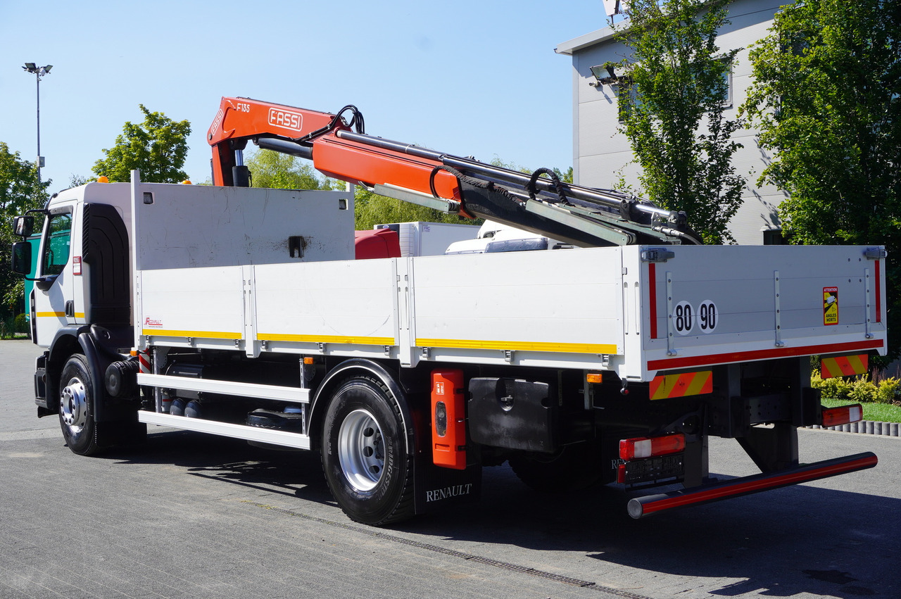 RENAULT C280 DTI 8 / FASSI crane 5.6 T / range 8 m / Flatbed 15 EPAL - شاحنات مسطحة, شاحنة كرين: صور 3 RENAULT C280 DTI 8 / FASSI crane 5.6 T / range 8 m / Flatbed 15 EPAL - شاحنات مسطحة, شاحنة كرين: صور 3
