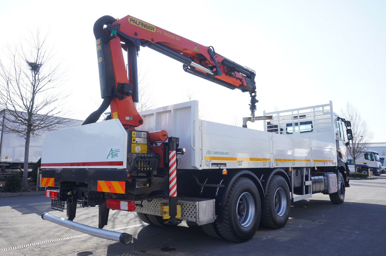 RENAULT C380 / 6x4 / HDS Palfinger PK 18002-EH 6000 kg - شاحنات مسطحة, شاحنة كرين: صور 4 RENAULT C380 / 6x4 / HDS Palfinger PK 18002-EH 6000 kg - شاحنات مسطحة, شاحنة كرين: صور 4