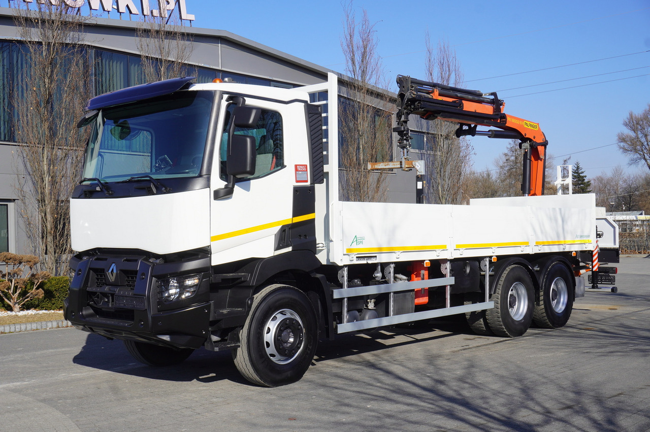 RENAULT C380 / 6x4 / HDS Palfinger PK 18002-EH 6000 kg - شاحنات مسطحة, شاحنة كرين: صور 2 RENAULT C380 / 6x4 / HDS Palfinger PK 18002-EH 6000 kg - شاحنات مسطحة, شاحنة كرين: صور 2