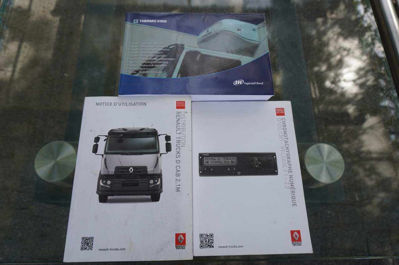 مبردة شاحنة لنقل اللحوم RENAULT D13 / 90 tho km !!! / Meat hook refrigerator / Thermoking T800R / 2 units: صور 30