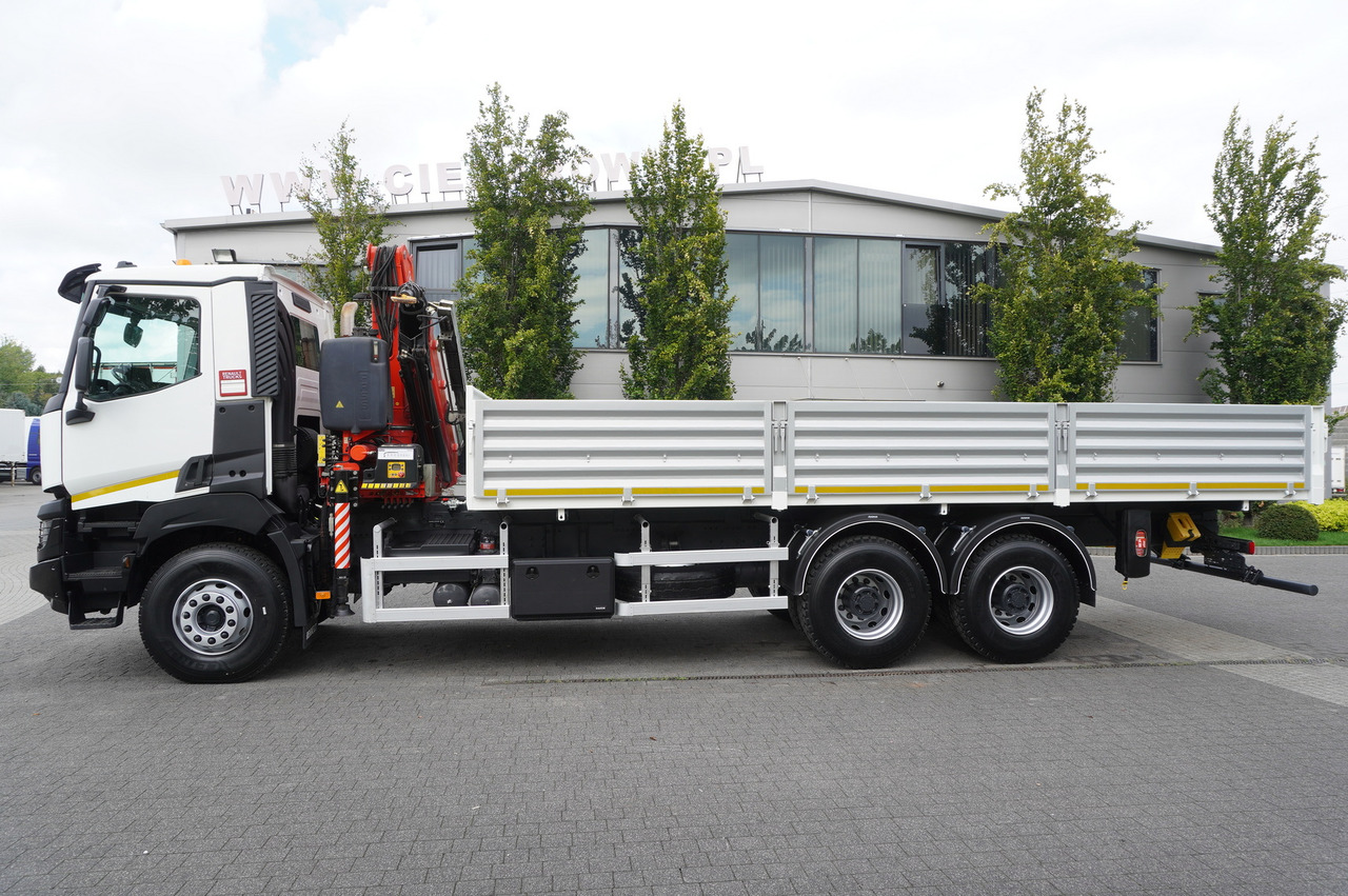 RENAULT K380 6×4 / FASSI F175 crane 7.85 t / 120 thousand km! / 2-sided tipper - شاحنة كرين: صور 5 RENAULT K380 6×4 / FASSI F175 crane 7.85 t / 120 thousand km! / 2-sided tipper - شاحنة كرين: صور 5