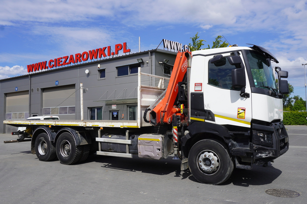 RENAULT K380 6x4 / FASSI F175 crane 7.85 t / 120 thousand km! - شاحنة كرين: صور 4 RENAULT K380 6x4 / FASSI F175 crane 7.85 t / 120 thousand km! - شاحنة كرين: صور 4