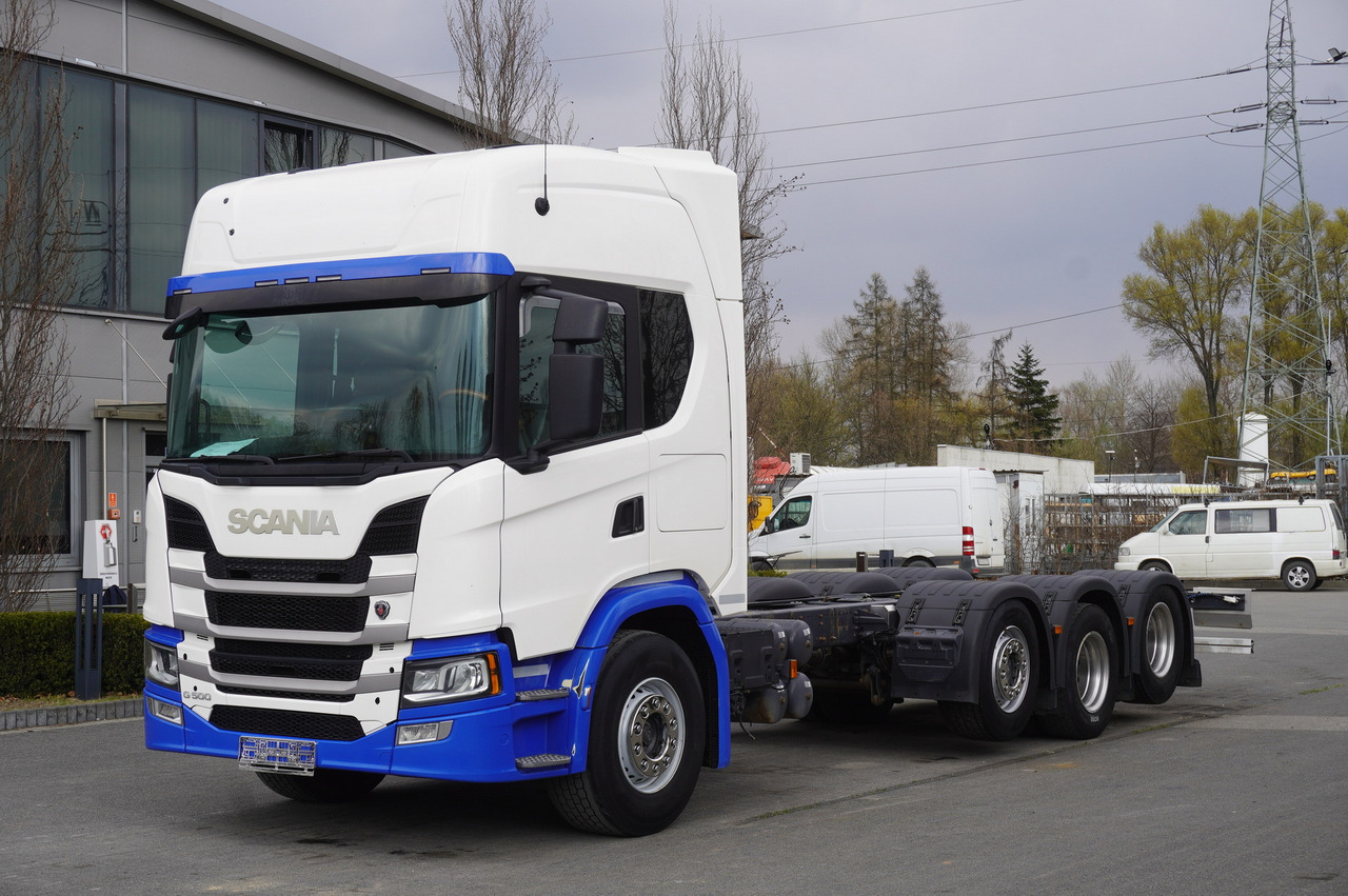 SCANIA G500 8x2 / 2nd axis steered / Chassis 8.35 m / 2021 - الشاسيه شاحنة: صور 1 SCANIA G500 8x2 / 2nd axis steered / Chassis 8.35 m / 2021 - الشاسيه شاحنة: صور 1