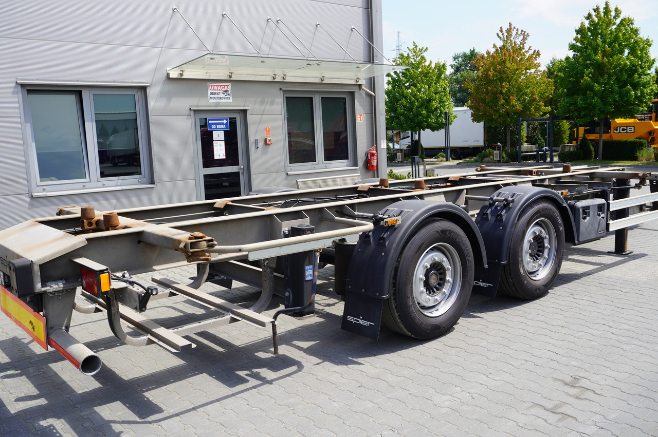 SPIER Trailer ZWL 290 BDF / 18 t - الشاسية مقطورة: صور 1 SPIER Trailer ZWL 290 BDF / 18 t - الشاسية مقطورة: صور 1