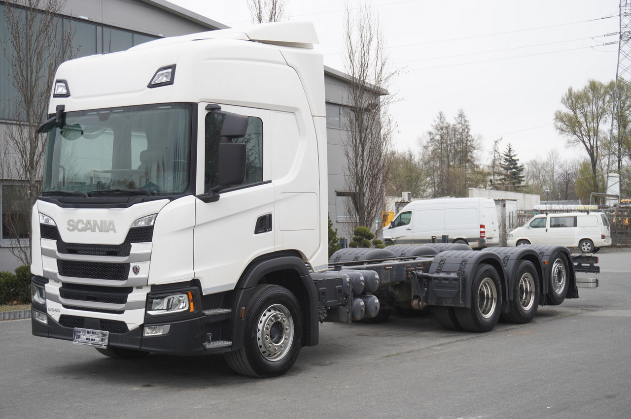 Scania G540 8x4 / Chassis 8.7 m / Steered axle / 2021 - الشاسيه شاحنة: صور 2 Scania G540 8x4 / Chassis 8.7 m / Steered axle / 2021 - الشاسيه شاحنة: صور 2