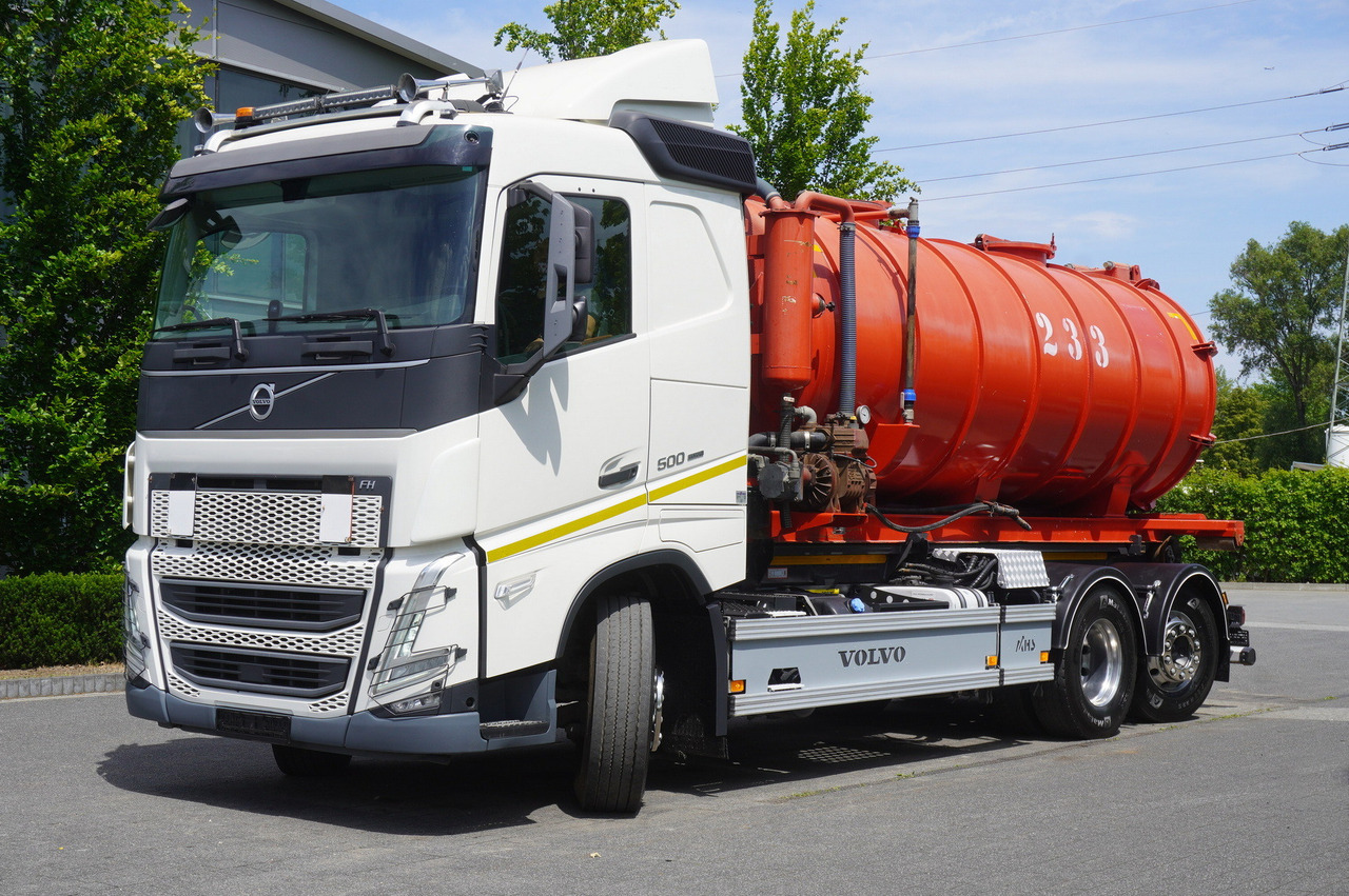 VOLVO Volvo FH 500 / Septic barrel 13000 l / Hook lift 21 t / 2022 / 3rd axle steered / 2 units - صهريج السماد السائل: صور 2 VOLVO Volvo FH 500 / Septic barrel 13000 l / Hook lift 21 t / 2022 / 3rd axle steered / 2 units - صهريج السماد السائل: صور 2