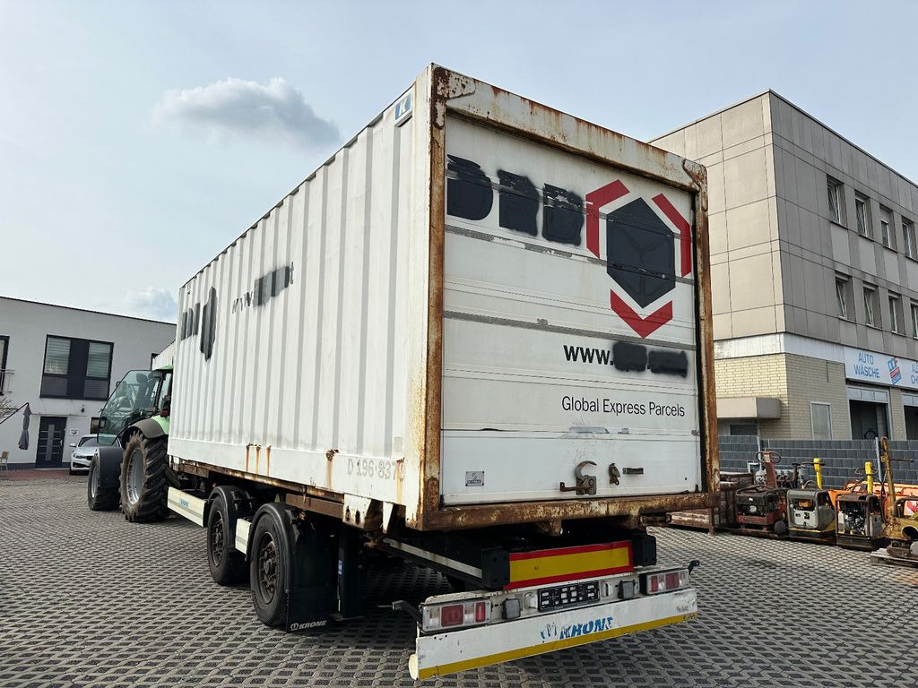 Krone ZZ 18- BDF Containerchassi Scheibenbremsen - - شاحنات الحاويات/ جسم علوي قابل للتغيير مقطورة: صور 3 Krone ZZ 18- BDF Containerchassi Scheibenbremsen - - شاحنات الحاويات/ جسم علوي قابل للتغيير مقطورة: صور 3