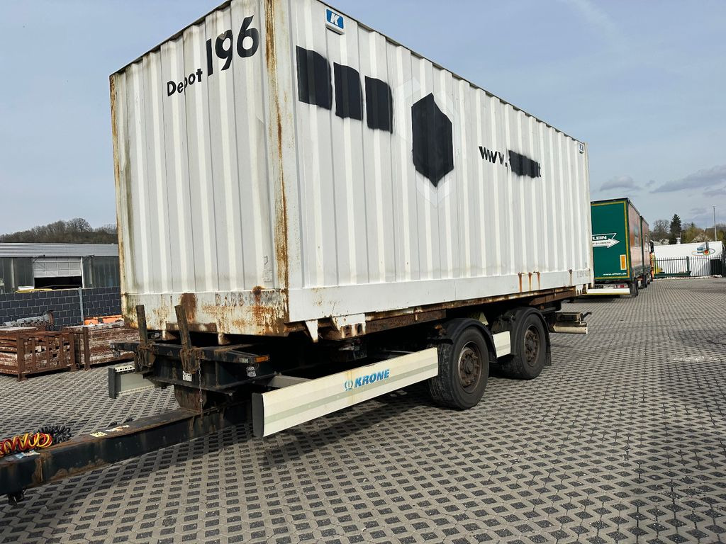 Krone ZZ 18- BDF Containerchassi Scheibenbremsen - - شاحنات الحاويات/ جسم علوي قابل للتغيير مقطورة: صور 2 Krone ZZ 18- BDF Containerchassi Scheibenbremsen - - شاحنات الحاويات/ جسم علوي قابل للتغيير مقطورة: صور 2