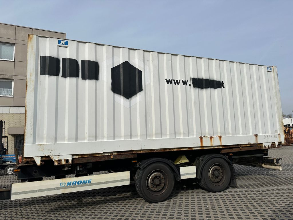 Krone ZZ 18- BDF Containerchassi Scheibenbremsen - - شاحنات الحاويات/ جسم علوي قابل للتغيير مقطورة: صور 4 Krone ZZ 18- BDF Containerchassi Scheibenbremsen - - شاحنات الحاويات/ جسم علوي قابل للتغيير مقطورة: صور 4