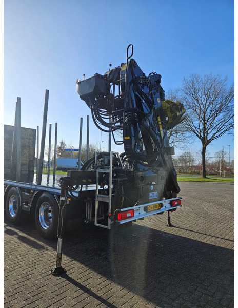 شاحنة قطع الأشجار, شاحنة كرين Ginaf G 3131 F 6X4 Manual Hiab 135Z: صور 7