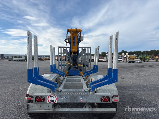 2012 Binderberger RW14 T/A Log Trailer - مقطورة الغابات: صور 5 2012 Binderberger RW14 T/A Log Trailer - مقطورة الغابات: صور 5
