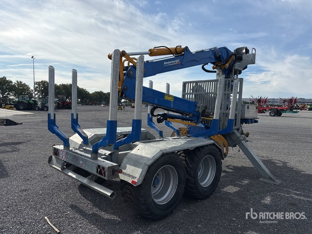 2012 Binderberger RW14 T/A Log Trailer - مقطورة الغابات: صور 3 2012 Binderberger RW14 T/A Log Trailer - مقطورة الغابات: صور 3