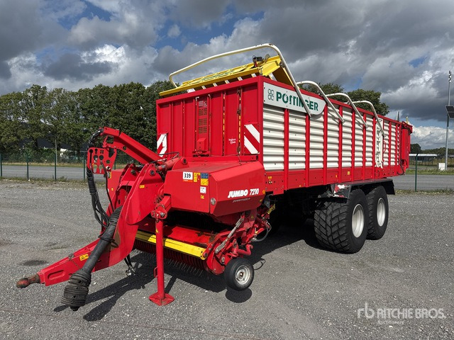 2013 Poettinger Jumbo 7210 D T/A Drawbar Silage Wagon - مقطورات الاعلاف: صور 1 2013 Poettinger Jumbo 7210 D T/A Drawbar Silage Wagon - مقطورات الاعلاف: صور 1