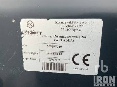 SIEGER MSBW 2200 MM (Unused) - بكت: صور 5 SIEGER MSBW 2200 MM (Unused) - بكت: صور 5