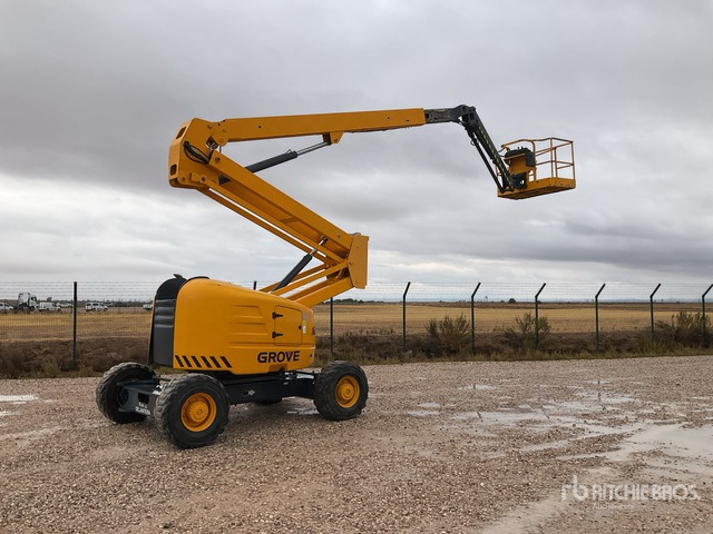 2003 Grove A60J 4WD Diesel Articulating Boom Lift - رافعات سلة مفصلية: صور 1 2003 Grove A60J 4WD Diesel Articulating Boom Lift - رافعات سلة مفصلية: صور 1