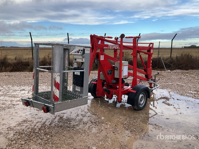 2003 Teupen MOSKITO UL10 Telescopic Boom Lift - منصة العمل الجوية مقطورة: صور 1 2003 Teupen MOSKITO UL10 Telescopic Boom Lift - منصة العمل الجوية مقطورة: صور 1