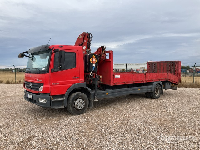 2007 Mercedes-Benz Atego 1524 2007 Toimil 120 3S 4330 kg on 4x2 Flatbed Truck with Crane - شاحنات مسطحة, شاحنة كرين: صور 4 2007 Mercedes-Benz Atego 1524 2007 Toimil 120 3S 4330 kg on 4x2 Flatbed Truck with Crane - شاحنات مسطحة, شاحنة كرين: صور 4