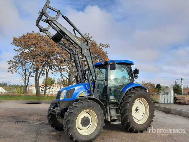 2008 New Holland T6010 4WD Tractor - جرار: صور 1 2008 New Holland T6010 4WD Tractor - جرار: صور 1